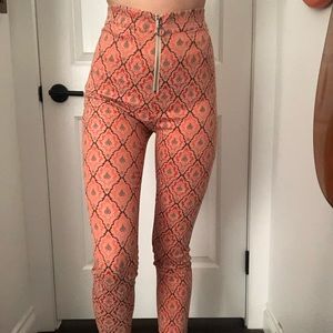 Urban Outfitters zip up pants